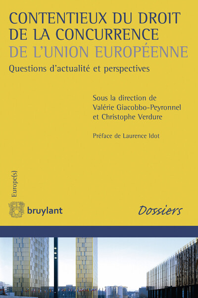 Contentieux du droit de la concurrence de l'Union européenne