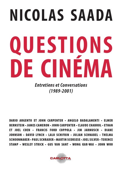 Questions de cinéma de Nicolas Saada