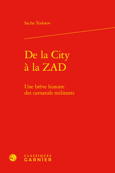 De la City à la ZAD - Florence Naugrette