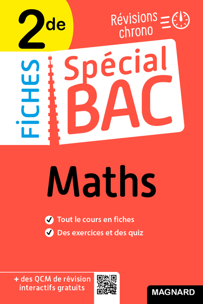 Spécial Bac Fiches Maths 2de Bac 2025 - Vito Punta