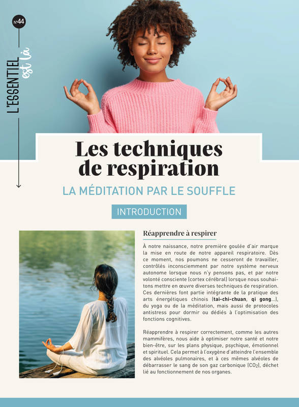 Les techniques de respiration - Céleste Gustin