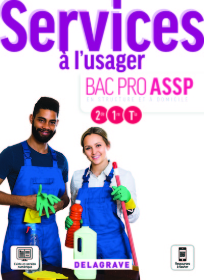 Services à l'usager 2de, 1re, Tle Bac Pro ASSP (2021) - Pochette élève