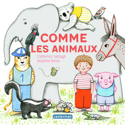 Mes imagiers tout carrés - Comme les animaux