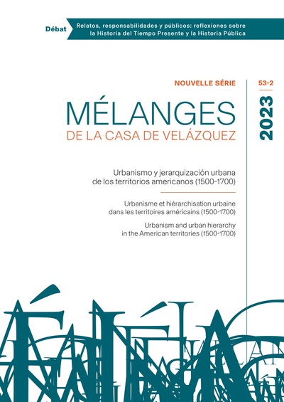 Mélanges de la Casa de Velazquez N° 53-2, 2023 Volume 1500