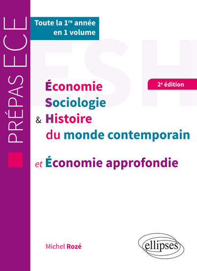 ESH et économie approfondie - Prépas ECE 1re année