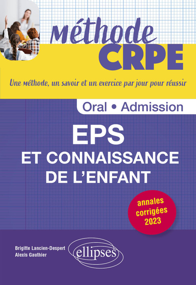 EPS et Connaissance de l'enfant - CRPE - Brigitte Lancien-Despert