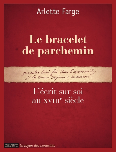 Le bracelet de parchemin. NE