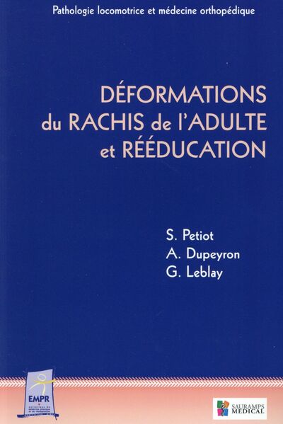 Déformations du rachis de l'adulte et rééducation