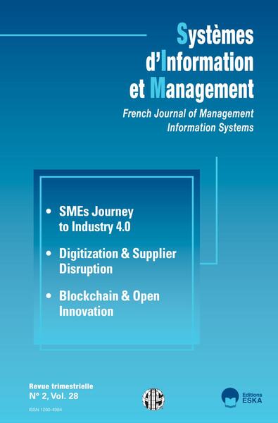 Systèmes d'Information et Management Volume 28 N° 2/2023 Volume 2023