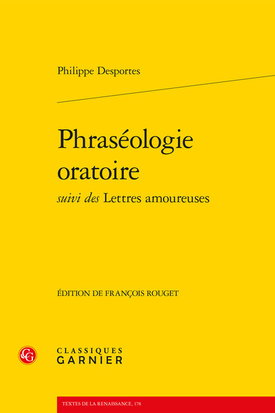 Phraséologie oratoire; suivi des Lettres amoureuses