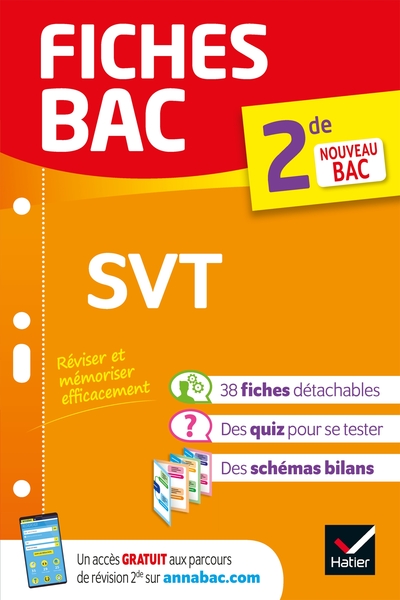 Fiches bac - SVT 2de