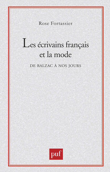 Les écrivains français et la mode