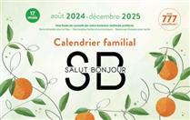 Calendrier Familial Salut Bonjour 2024-2025