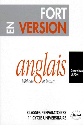 VERSIONS ANGLAISES. Méthode et lecture