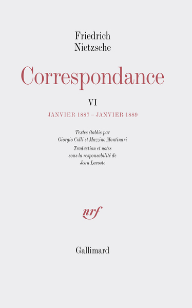 Correspondance - Volume 6