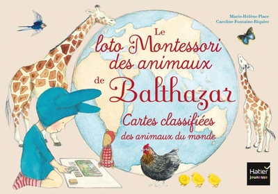 Le Loto Montessori De Balthazar - Les Animaux - Marie-Hélène Place