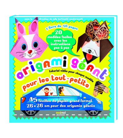 Origami géant pour les tout-petits