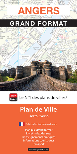 Angers Plan Grand Format 2024