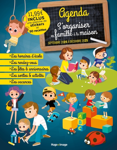 Agenda S'organiser en famille 2024 - 2025