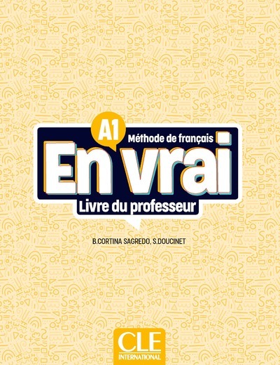 En vrai livre du professeur niveau A1