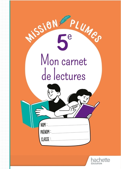 Mon Carnet de lectures 5e - Cahier élève - Ed. 2024