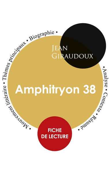 Fiche de lecture Amphitryon 38 de Jean Giraudoux (Étude intégrale) - Jean Giraudoux