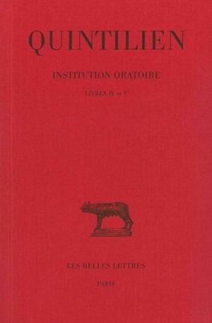 Institution oratoire - Volume 3