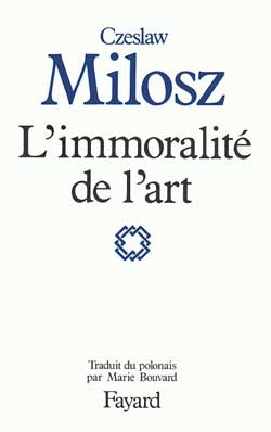 L'Immoralité De L'Art