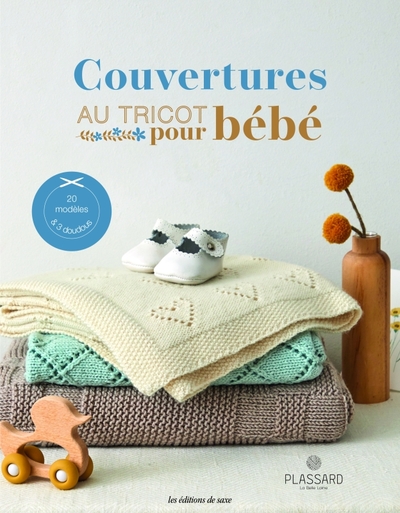 Couvertures au tricot pour bébé - Oeuvre collective