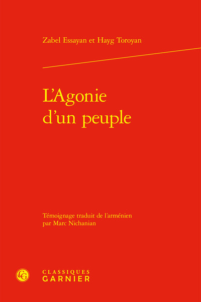 L'Agonie d'un peuple