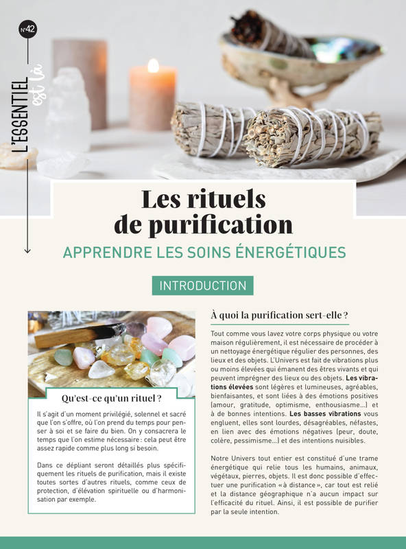 Les rituels de purification