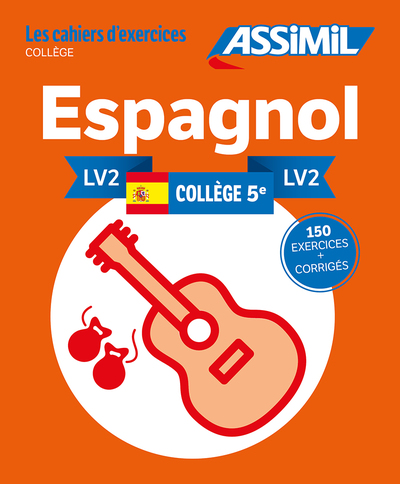 Espagnol LV2 Collège 5e (cahier d'exercices)