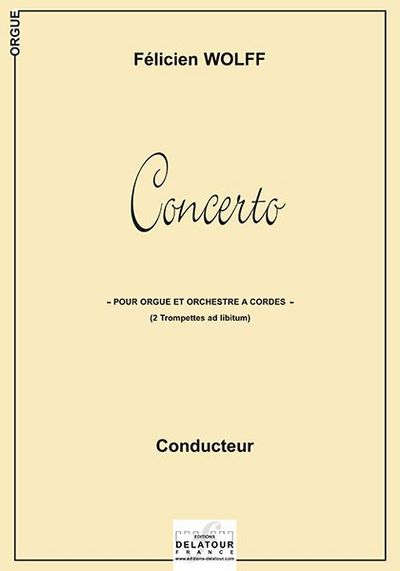 Concerto Pour Orgue Sur Le Veni Creator (Conducteur)