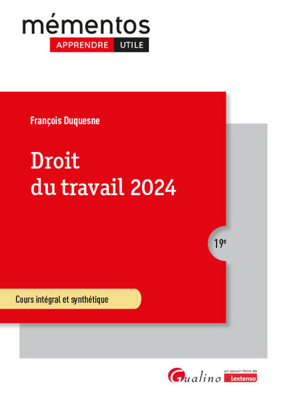 Droit du travail 2024