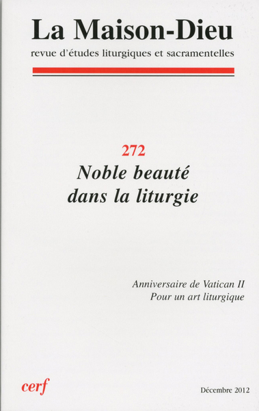 Maison-Dieu 272 - Noble Beauté Dans La Liturgie