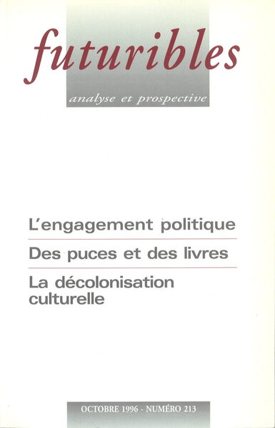 Futuribles 213, octobre 1996. L'engagement politique