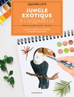 Jungle exotique à l'aquarelle - Anne-Claire Duval-Dumas