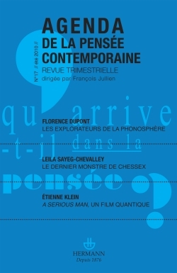 Agenda de la pensée contemporaine n°17 - François Jullien