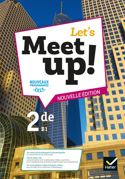 Let's Meet up ! - Anglais 2de Éd. 2019 - Livre élève - Axel Jacobin