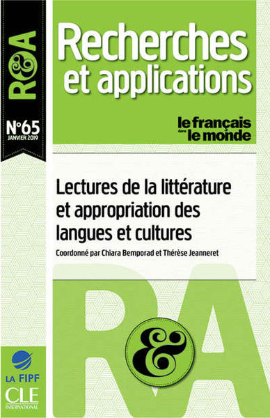 Recherches et applications N° 65, janvier 2019 Volume 65