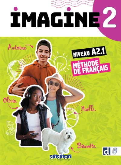 Imagine 2 - Niv. A2.1 - édition 2022 - Livre + didierfle.app