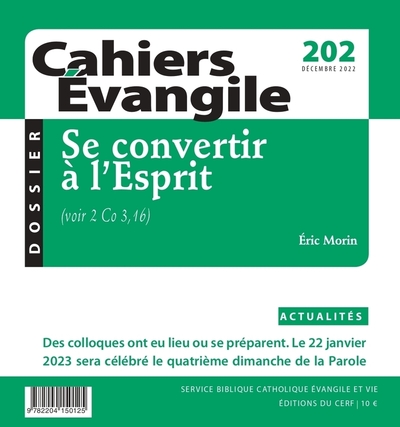 Cahiers Evangile - N° 202 Se convertir à l'Esprit