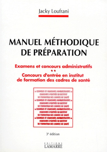 Manuel méthodique de préparation