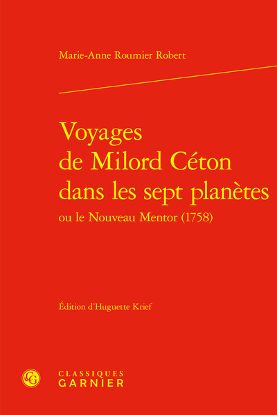 Voyages de Milord Céton dans les sept planètes