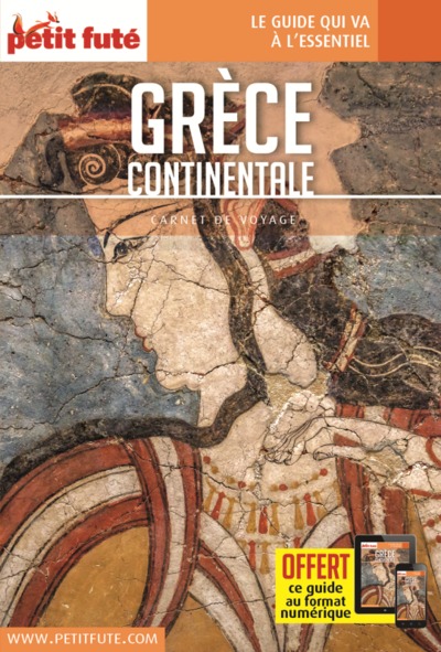 Guide Grèce continentale 2023 Carnet Petit Futé - Auzias d. / labourdette j. & alter