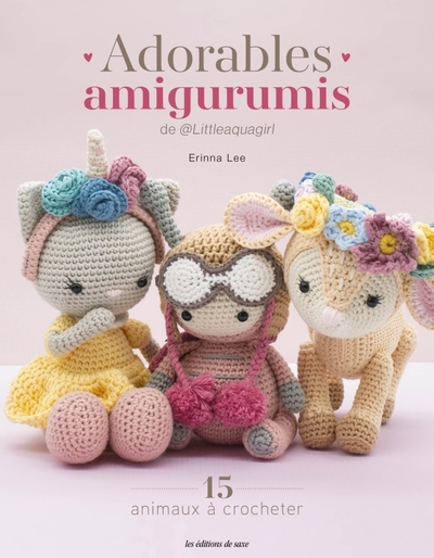 Adorables amigurumis de @littleaquagirl