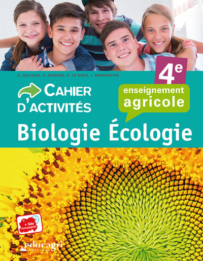 Biologie-Écologie 4e : Cahier d'activités