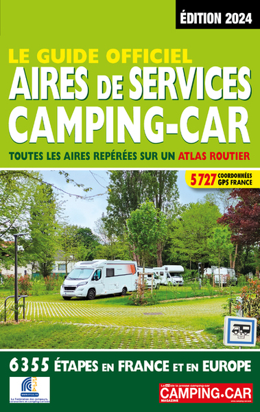 Guide Officiel Aires De Services Camping-Car 2024