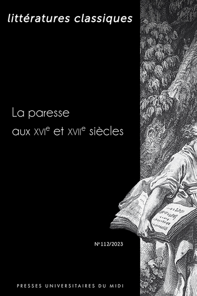 La paresse aux XVIe et XVIIe siècles