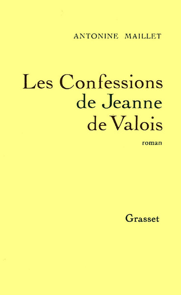 Les Confessions de Jeanne de Valois